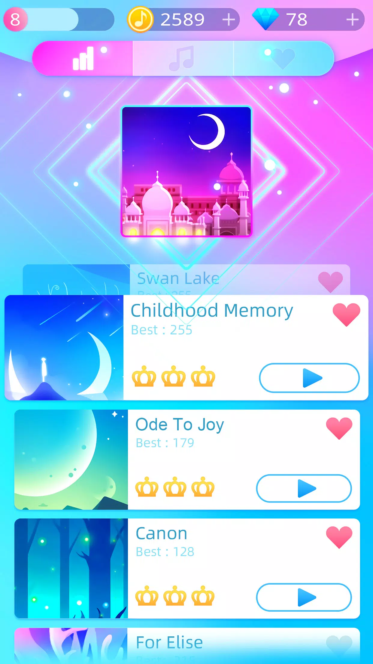 2022 Fun Piano Music Game with Edm Songs! Tap tiles non-stop