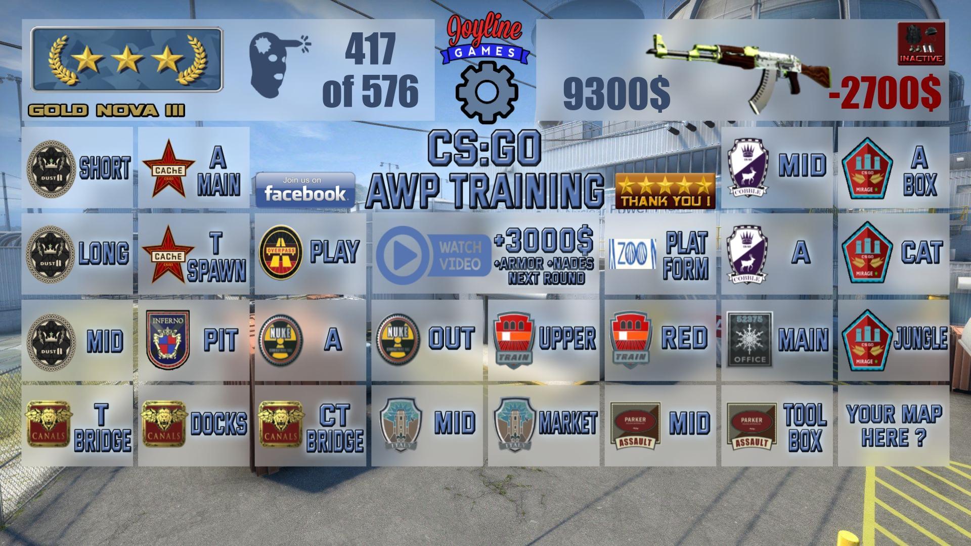 Android 用の Awp Training For Csgo Apk をダウンロード