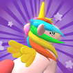 Unicorn Run 3D icône
