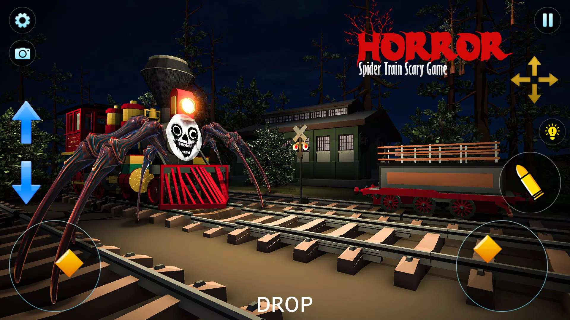 Scary Hidden Spider Train Game – Apps no Google Play