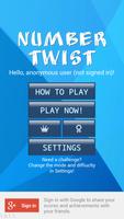 Nombre Twist - jeu de Math Affiche