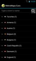 MetroMaps Euro, مترو في أوروبا الملصق
