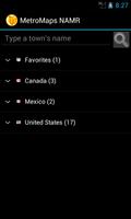 MetroMaps North America subway الملصق