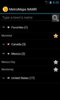 MetroMaps North America subway تصوير الشاشة 1
