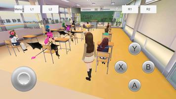 Women's School Simulator 2020 captura de pantalla 2