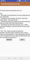 Interview Questions & Tips screenshot 2