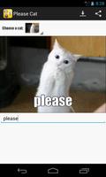 برنامه‌نما Please Cat - lol cat عکس از صفحه