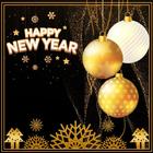 New Year Greeting Cards icône