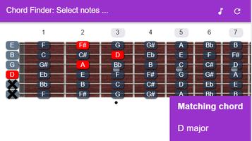Guitar Chord Finder 海报