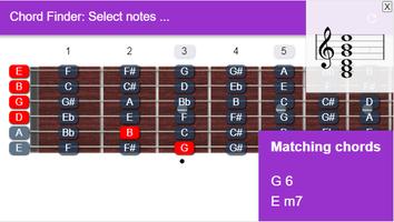 Guitar Chord Finder скриншот 1