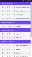 Guitar Open Tuning Reference capture d'écran 1