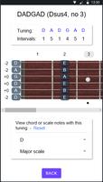 Guitar Open Tuning Reference capture d'écran 2