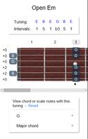Guitar Open Tuning Reference capture d'écran 3
