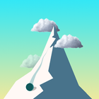 Chill And Slide The Snow - Falling Down Game icône