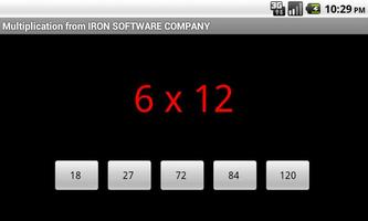 Multiplication Test Timer-poster