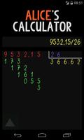 برنامه‌نما Alice's Calculator عکس از صفحه