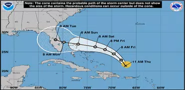 Tropical Hurricane Tracker