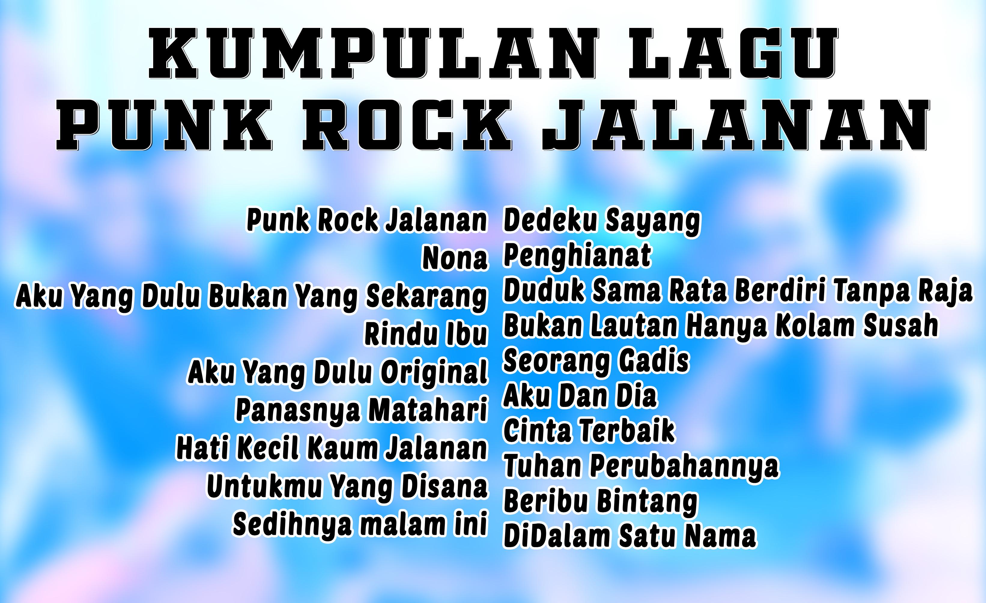 Lagu Punk Rock Jalanan Lengkap Offline For Android Apk Download