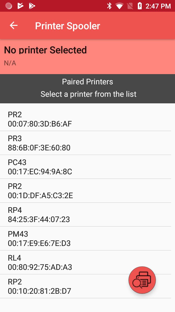 Printer Spooler APK pour Android Télécharger