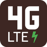 LTE Only 4G ไอคอน