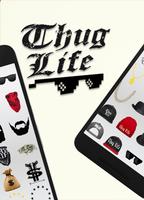 Thug Life Stickers capture d'écran 1