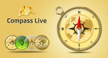 Compass Live Plakat