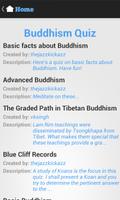 Buddhism Quiz capture d'écran 1