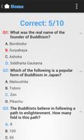 Buddhism Quiz capture d'écran 3