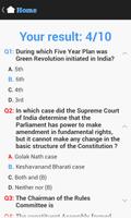 Constitution of India Question capture d'écran 3