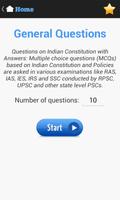 Constitution of India Question capture d'écran 1