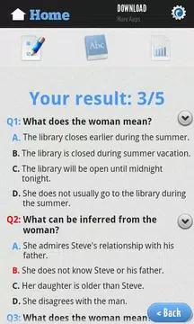 Screenshot 4 for English Reading Test