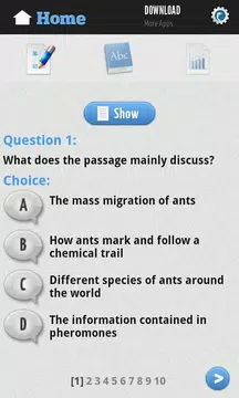 Screenshot 3 for English Reading Test
