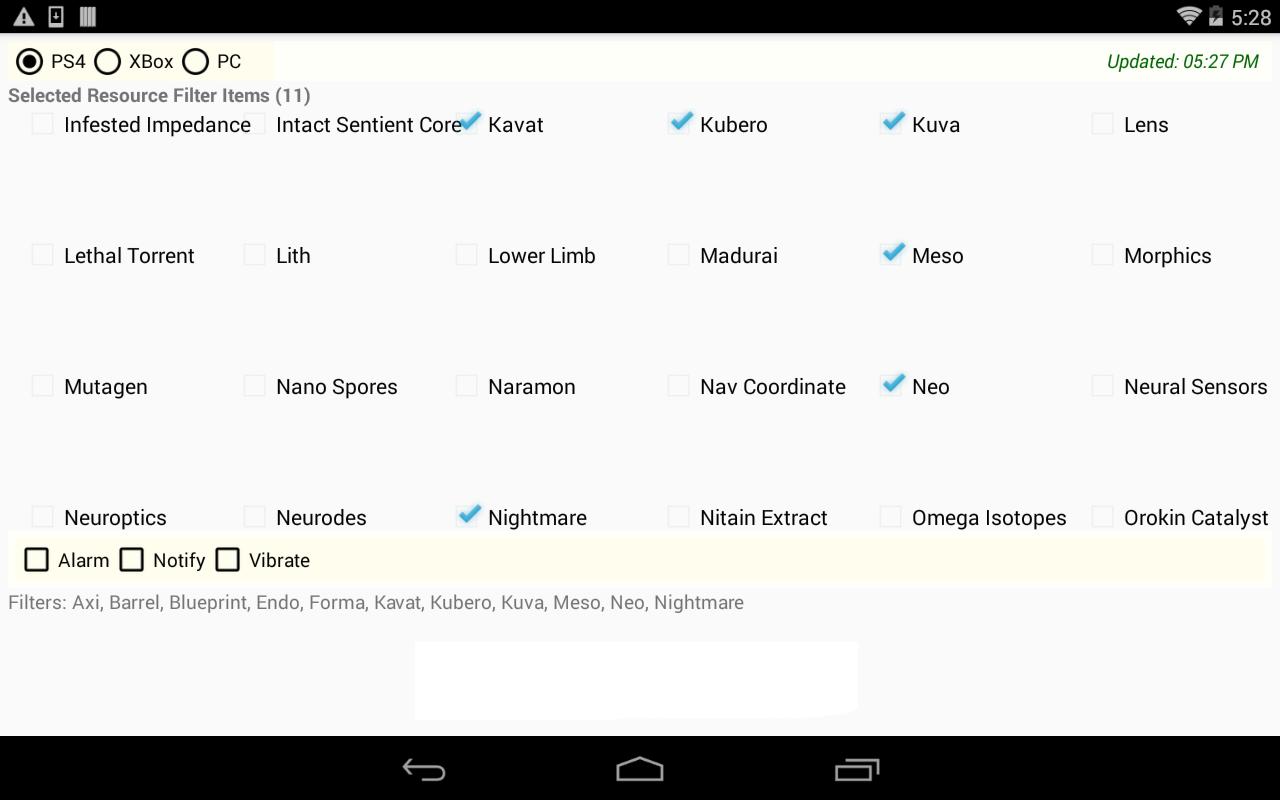 Warframe Alarm For Android Apk Download Warframe Alarm For Android Apk Download