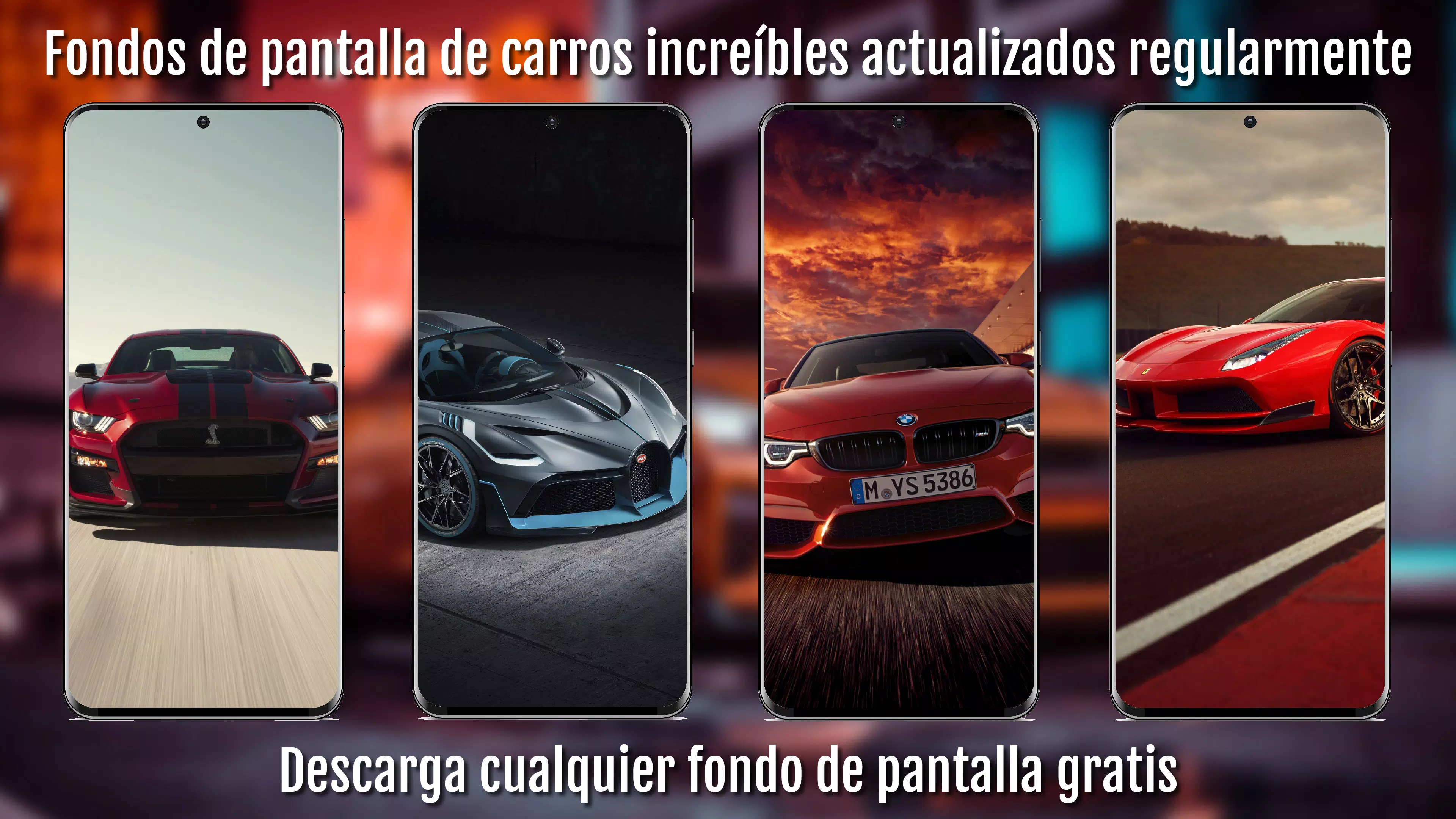 Descarga de APK de Fondos de coches Full HD / 4K para Android Descarga de APK de Fondos de coches Full HD / 4K para Android