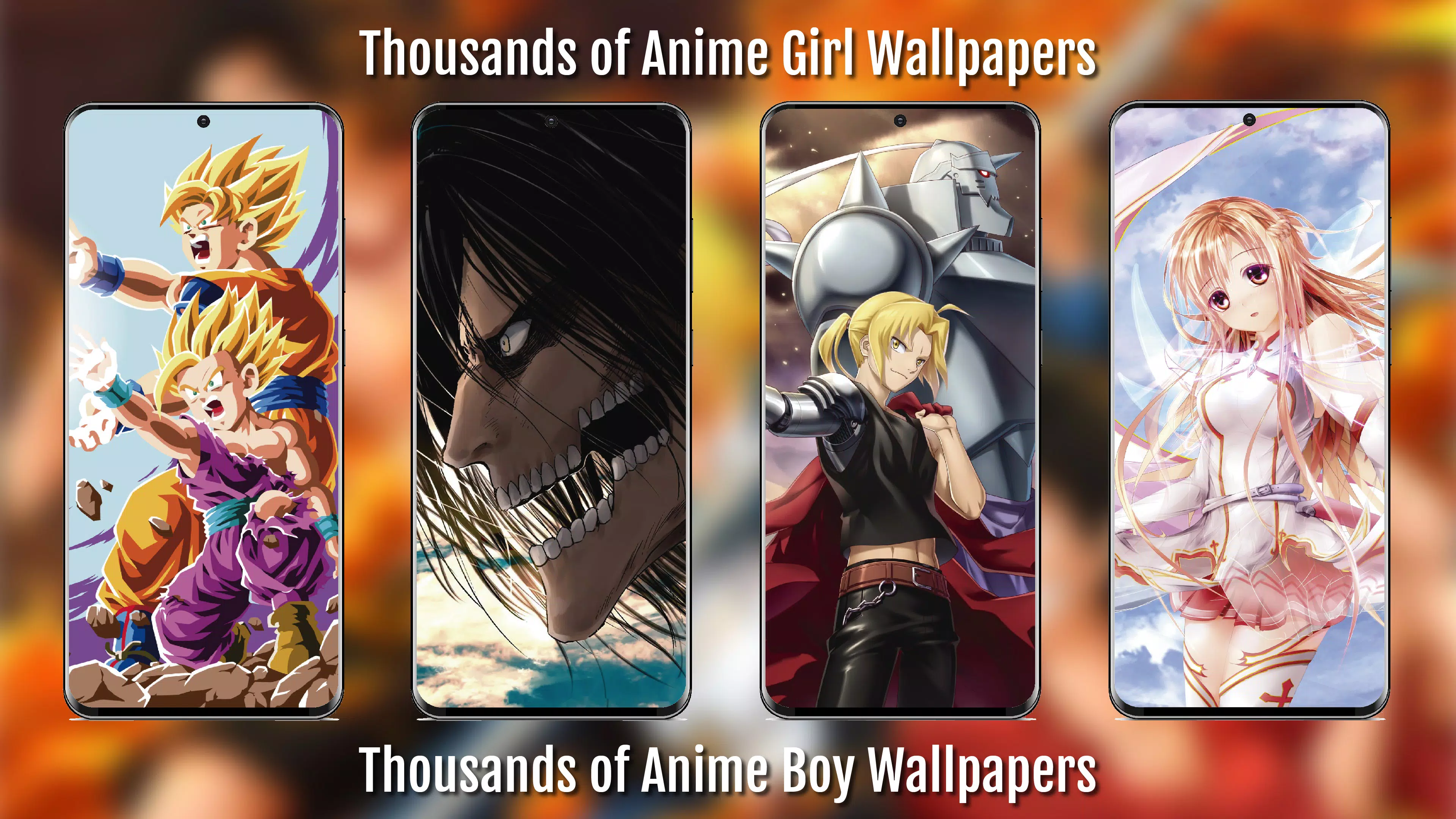 Download do APK de Game and Anime - Wallpaper 4K Full HD para Android