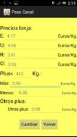 Calculador peso canal vacuno screenshot 3