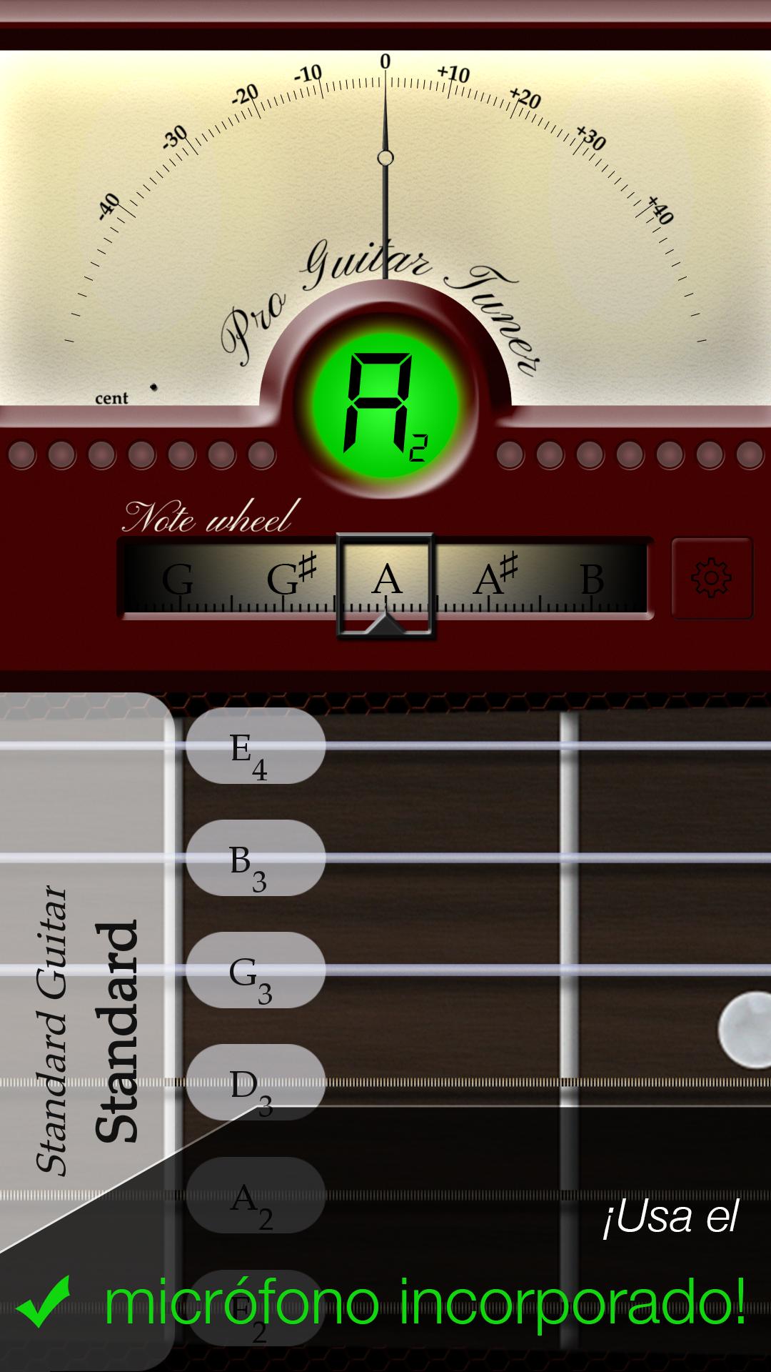 Descarga de APK de Afinador de Guitarra Pro para Android