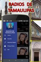 radios de Tamaulipas Mexico Affiche