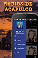 Acapulco Guerrero radios poster