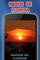 radios de Florida USA الملصق