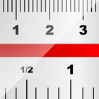 측정 - 눈금자 측정 테이프 아이콘