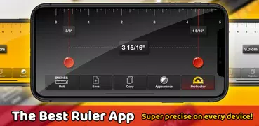 Ruler App + Measuring Tape App