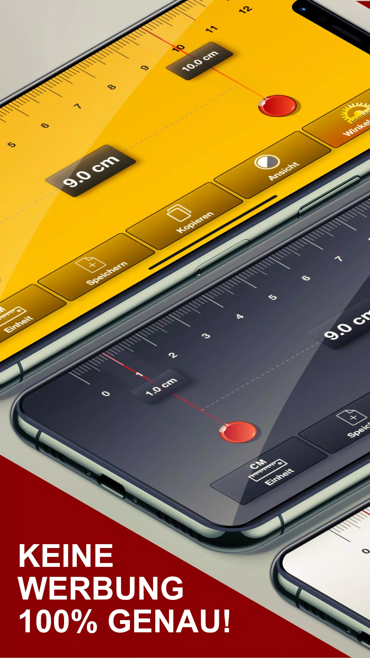 Lineal, Maßband: Länge messen für Android - APK herunterladen