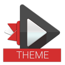 Charcoal Red Theme APK