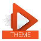 Material Orange Theme icône