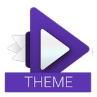 Material Purple Theme icône