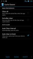 Cache Cleaner syot layar 1