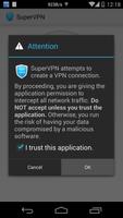 SuperVPN ภาพหน้าจอ 1