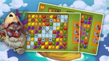 11 Ilhas 2: 3-em-linha jogos imagem de tela 2