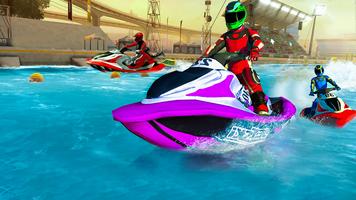 Jet Ski Racing Simulator Games Affiche